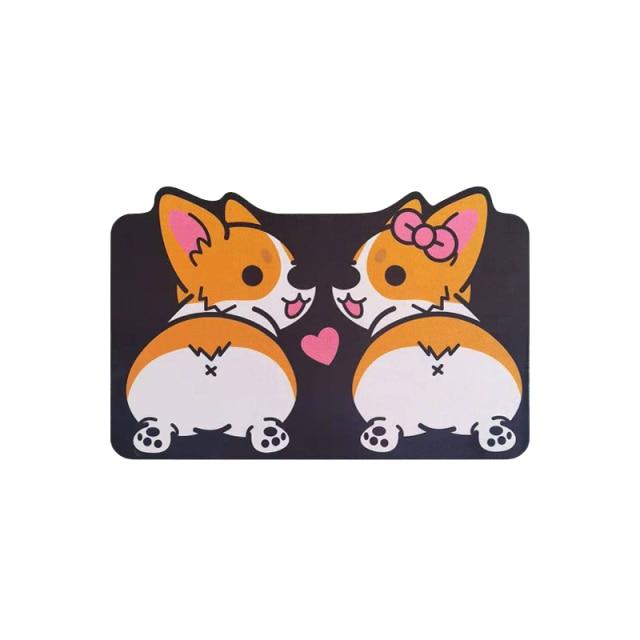 Cute Dog Bathroom Mat-Kawaii Dream