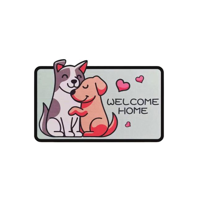 Cute Dog Bathroom Mat-Kawaii Dream