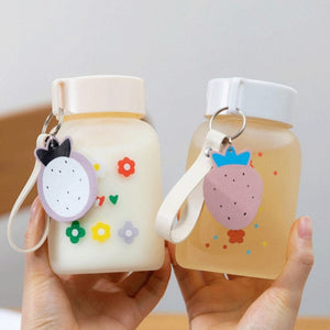 Cute Flowers Small Water Bottle-Kawaii Dream