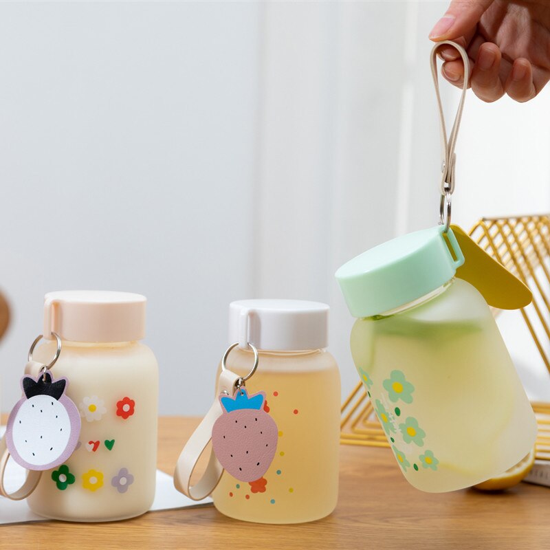 Cute Flowers Small Water Bottle-Kawaii Dream