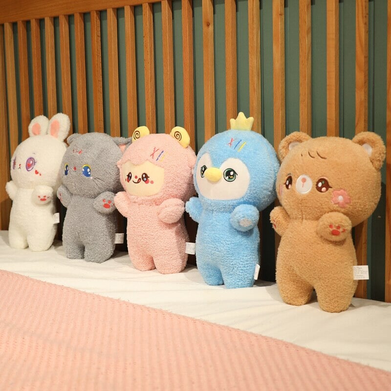 Cute Fluffy Animal Plushie Mascots-Kawaii Dream