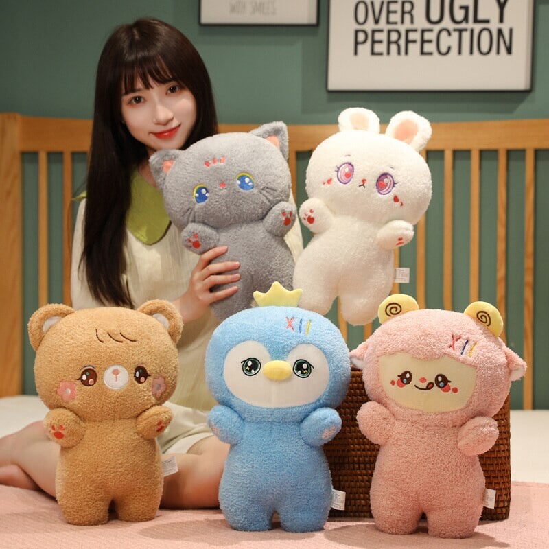 Cute Fluffy Animal Plushie Mascots-Kawaii Dream