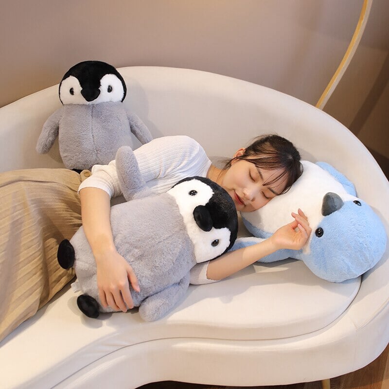 Cute Fluffy Penguin Walrus Plushies-Kawaii Dream