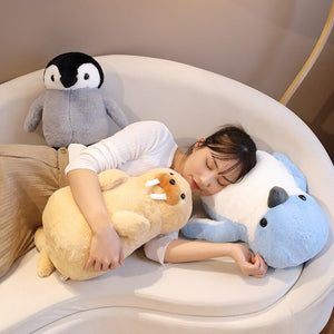 Cute Fluffy Penguin Walrus Plushies-Kawaii Dream