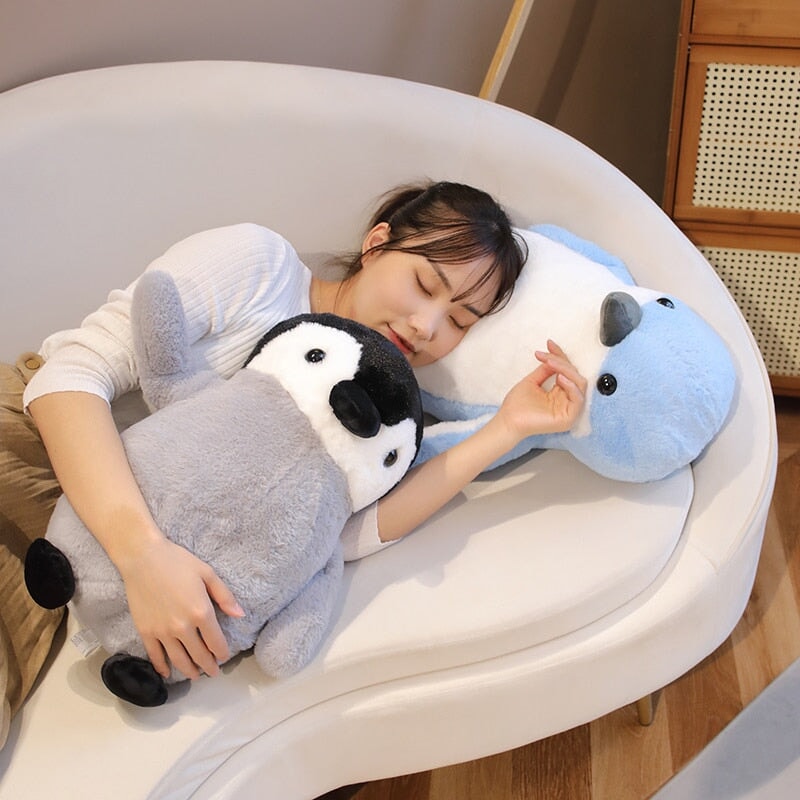 Cute Fluffy Penguin Walrus Plushies-Kawaii Dream