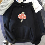 Cute Frog Mushroom Unisex Hoodie-Kawaii Dream