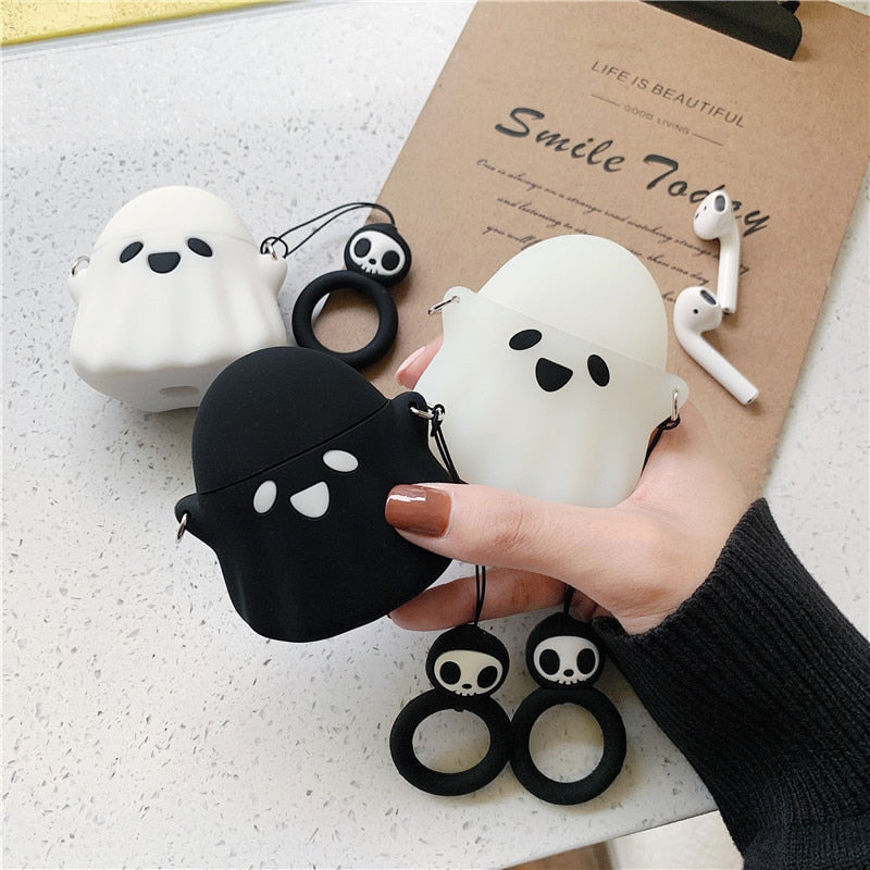 Cute Ghost Airpods Case (1&2)-Kawaii Dream