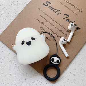 Cute Ghost Airpods Case (1&2)-Kawaii Dream