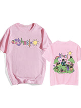 Cute Ghost Band Illustration Unisex Tee-Kawaii Dream