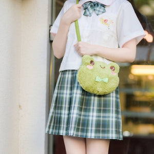 Cute Green Frog Shoulder Bag-Kawaii Dream