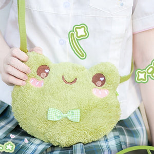 Cute Green Frog Shoulder Bag-Kawaii Dream