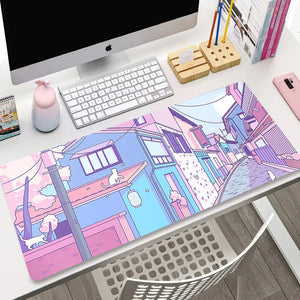 Cute Japanese-themed Cat Large Mouse Pad Collection 1-Kawaii Dream
