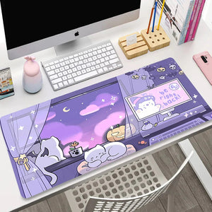 Cute Japanese-themed Cat Large Mouse Pad Collection 1-Kawaii Dream