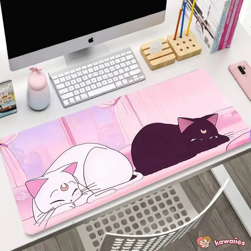 Cute Japanese-themed Cat Large Mouse Pad Collection 1-Kawaii Dream