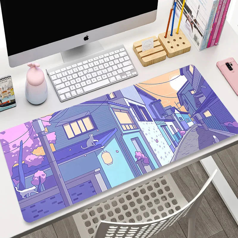 Cute Japanese-themed Cat Large Mouse Pad Collection 1-Kawaii Dream