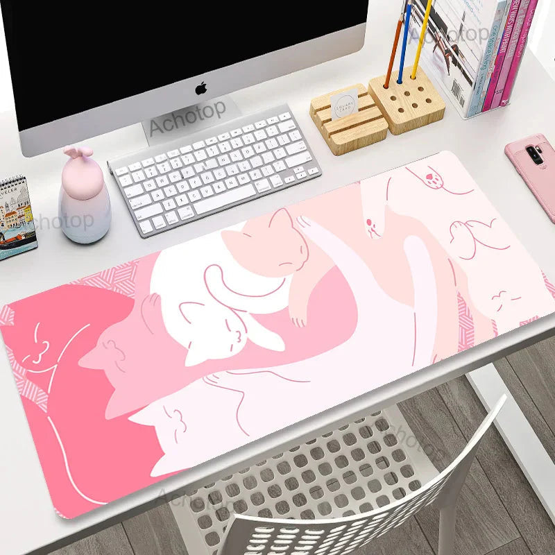 Cute Japanese-themed Cat Large Mouse Pad Collection 2-Kawaii Dream