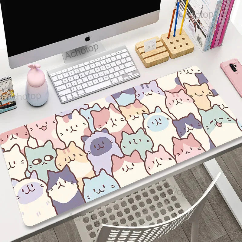 Cute Japanese-themed Cat Large Mouse Pad Collection 2-Kawaii Dream