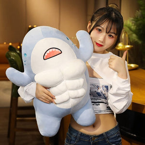 Cute Muscle Shark Plushies | NEW-Kawaii Dream