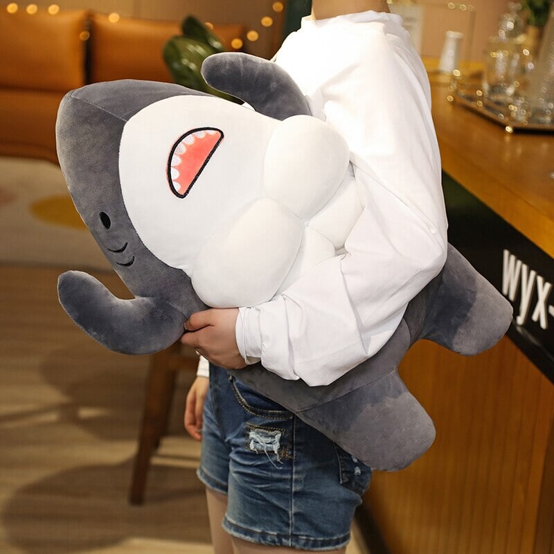 Cute Muscle Shark Plushies | NEW-Kawaii Dream