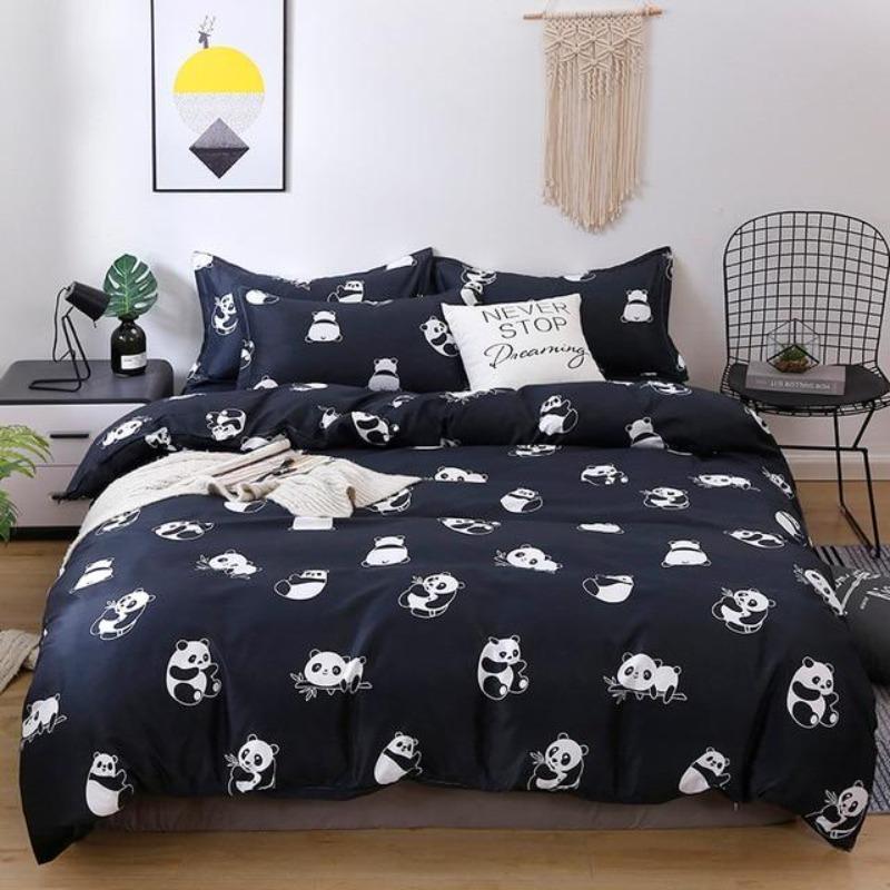 Cute Panda Bedding Set-Kawaii Dream