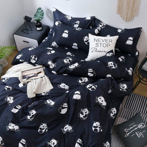 Cute Panda Bedding Set-Kawaii Dream