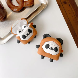 Cute Panda Biscuit Airpods Case (1&2&3&Pro)-Kawaii Dream