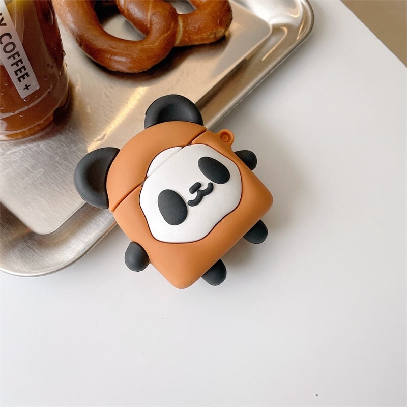 Cute Panda Biscuit Airpods Case (1&2&3&Pro)-Kawaii Dream
