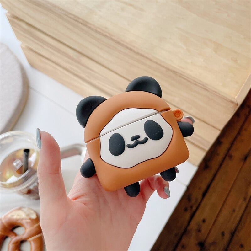 Cute Panda Biscuit Airpods Case (1&2&3&Pro)-Kawaii Dream
