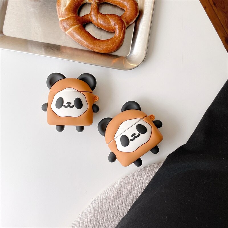 Cute Panda Biscuit Airpods Case (1&2&3&Pro)-Kawaii Dream