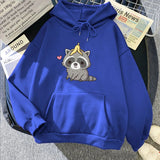 Cute Raccoon with Banana Peel Unisex Hoodie-Kawaii Dream