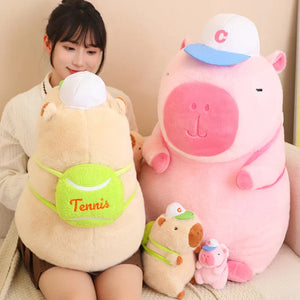 Cute Sporty Capybara Plushie-Kawaii Dream