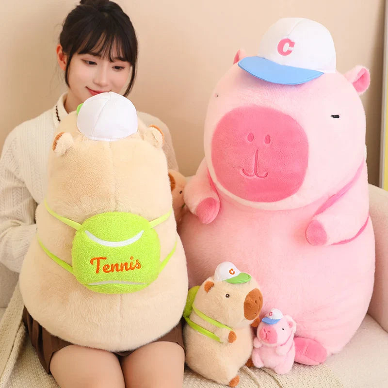 Cute Sporty Capybara Plushie-Kawaii Dream