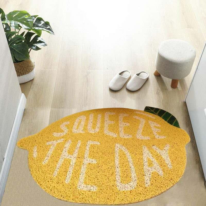 Cute Welcome Cats and Fruits Mat-Kawaii Dream