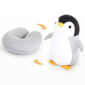 Dino 2 in 1 Travel Neck Support Pillow & Plushie-Kawaii Dream