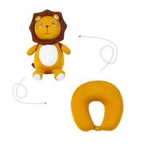 Dino 2 in 1 Travel Neck Support Pillow & Plushie-Kawaii Dream