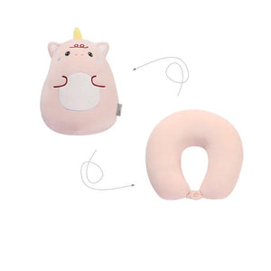 Dino 2 in 1 Travel Neck Support Pillow & Plushie-Kawaii Dream