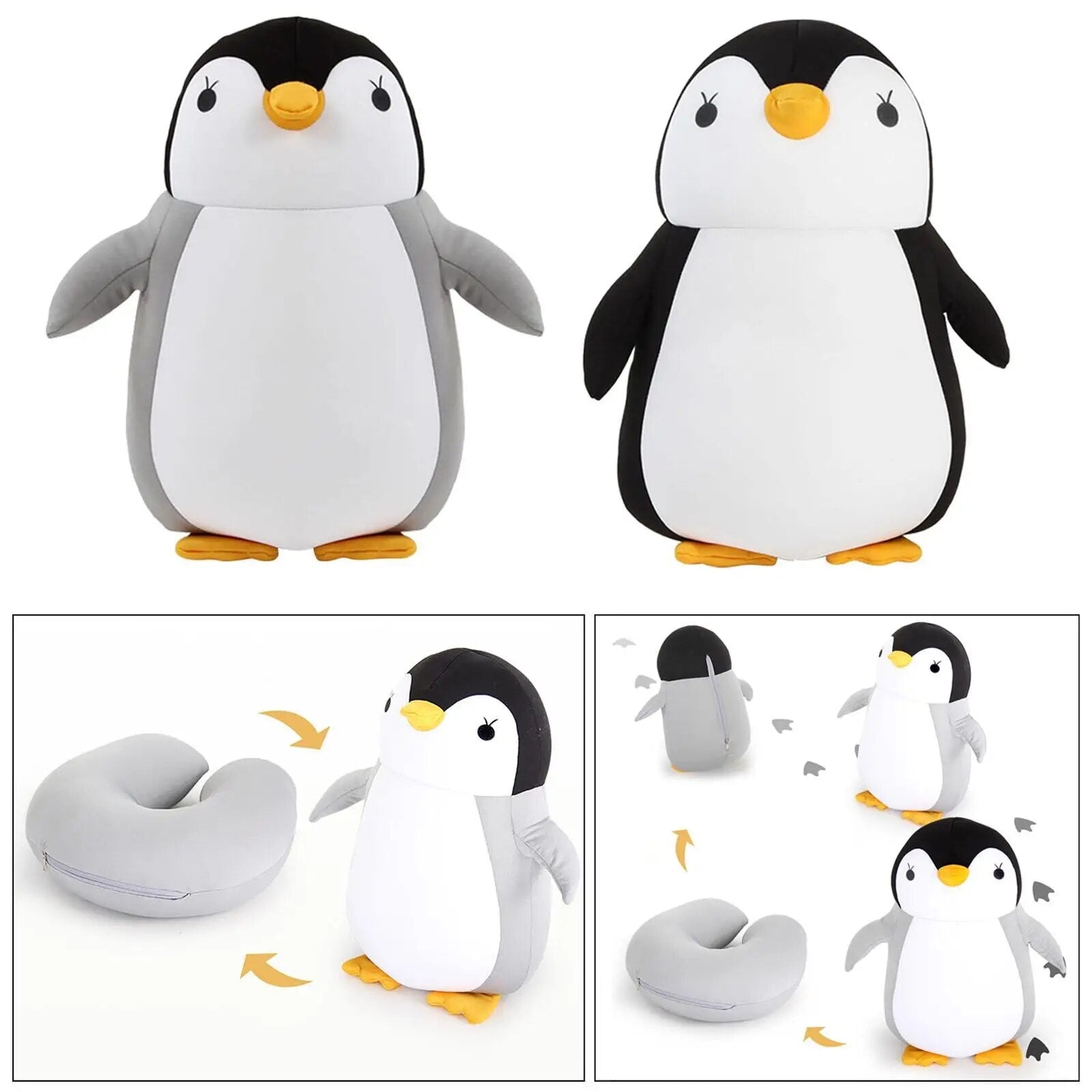 Dino 2 in 1 Travel Neck Support Pillow & Plushie-Kawaii Dream