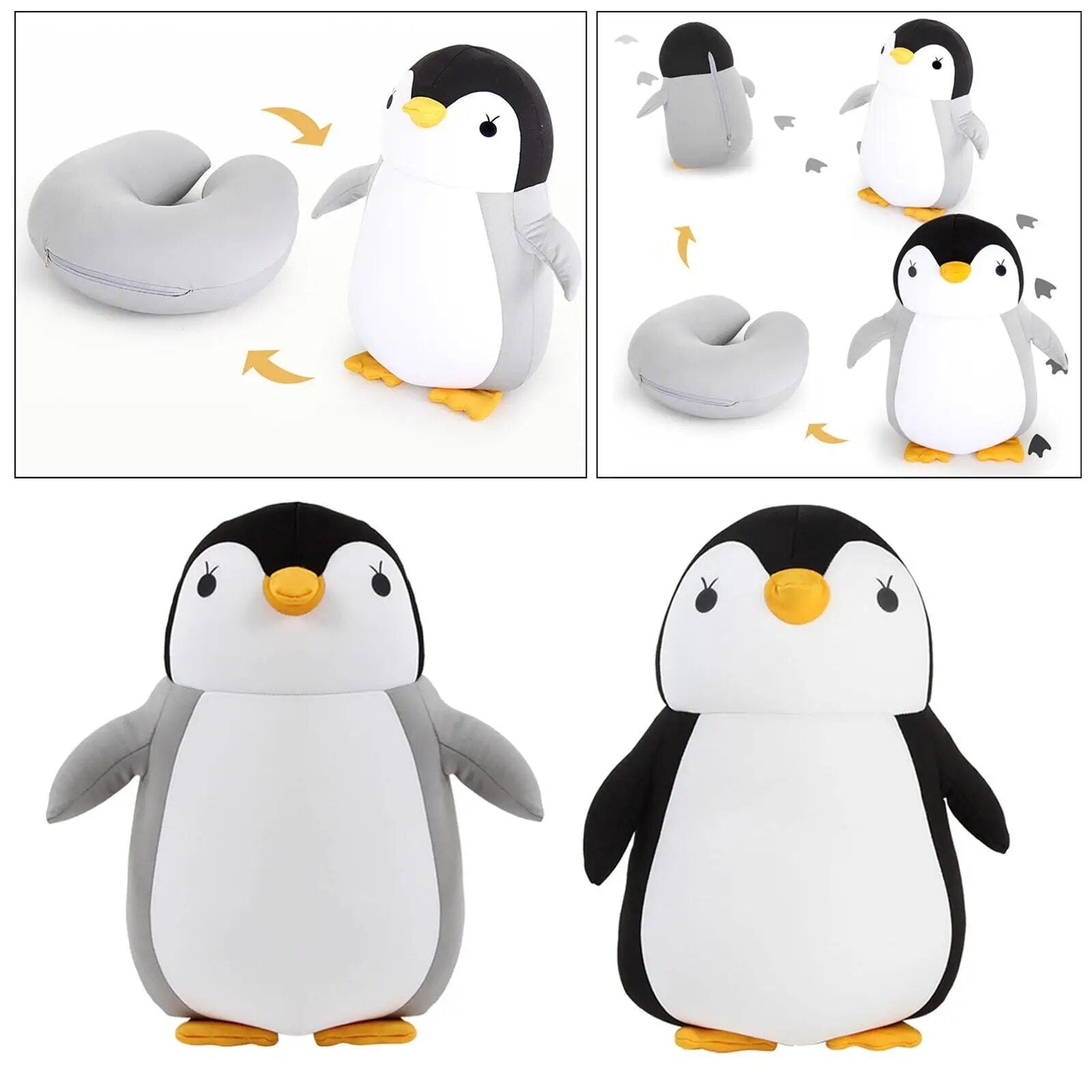 Dino 2 in 1 Travel Neck Support Pillow & Plushie-Kawaii Dream