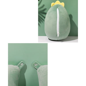 Dino 2 in 1 Travel Neck Support Pillow & Plushie-Kawaii Dream
