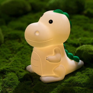 Dinosaur Silicone LED Night Light Cartoon Children-Kawaii Dream