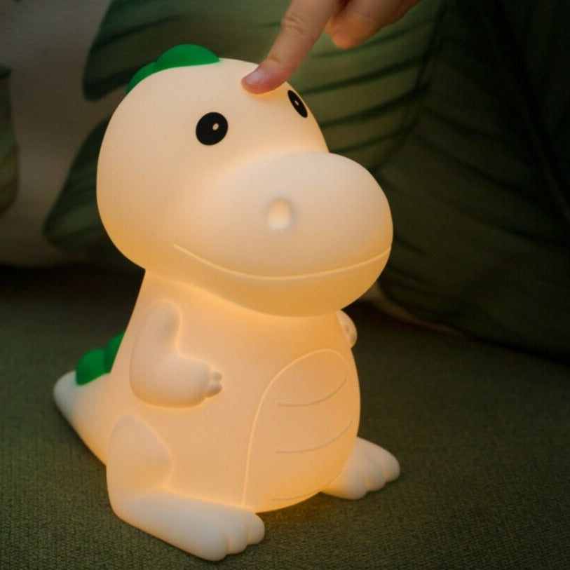 Dinosaur Silicone LED Night Light Cartoon Children-Kawaii Dream