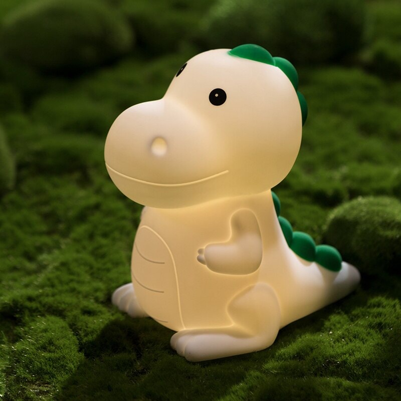 Dinosaur Silicone LED Night Light Cartoon Children-Kawaii Dream
