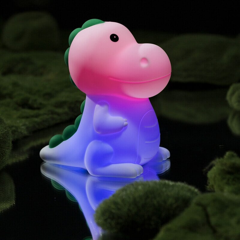 Dinosaur Silicone LED Night Light Cartoon Children-Kawaii Dream