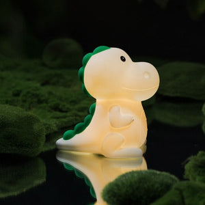Dinosaur Silicone LED Night Light Cartoon Children-Kawaii Dream