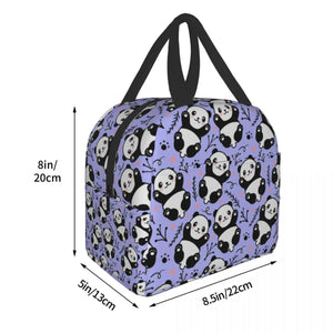 Dozens of Pandas Insulated Lunch Bags-Kawaii Dream