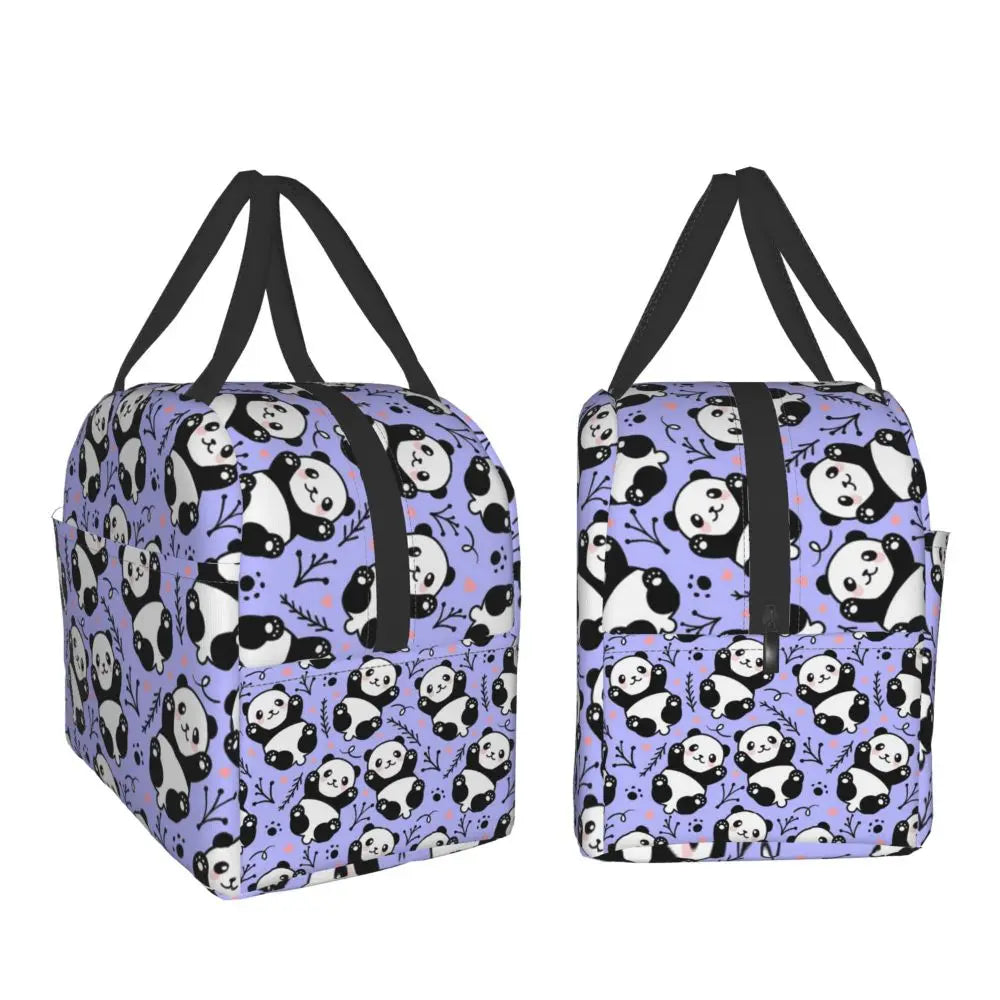 Dozens of Pandas Insulated Lunch Bags-Kawaii Dream