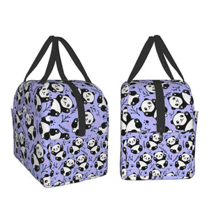 Dozens of Pandas Insulated Lunch Bags-Kawaii Dream