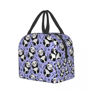 Dozens of Pandas Insulated Lunch Bags-Kawaii Dream