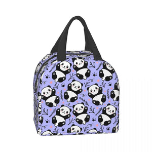 Dozens of Pandas Insulated Lunch Bags-Kawaii Dream