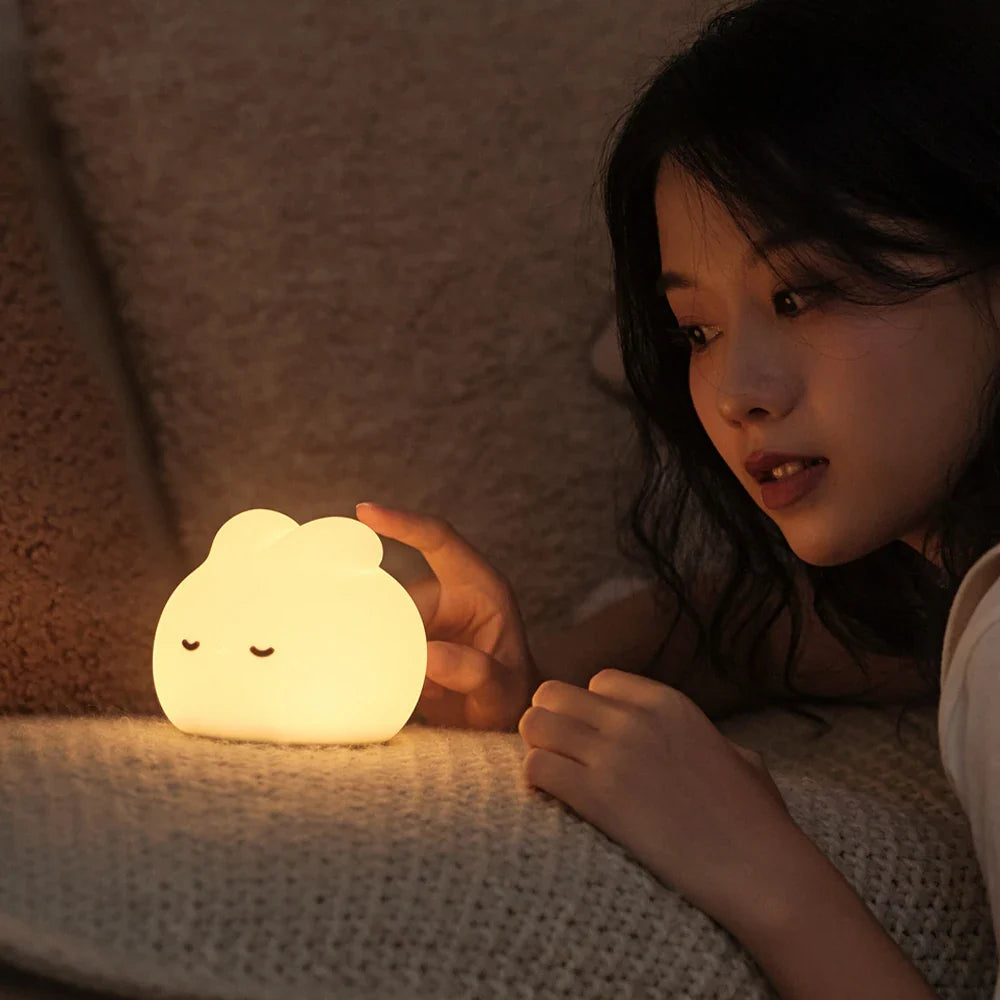 Dreaming Bunny LED Night Light-Kawaii Dream